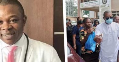 Dr. Olaleye previously sentenced to life imprisonment relocated to UK