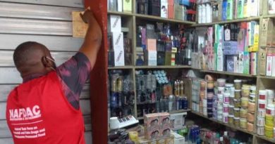 Over 1,000 cosmetics and beauty accessories traders at Ekumi Plaza in Aba, Abia State